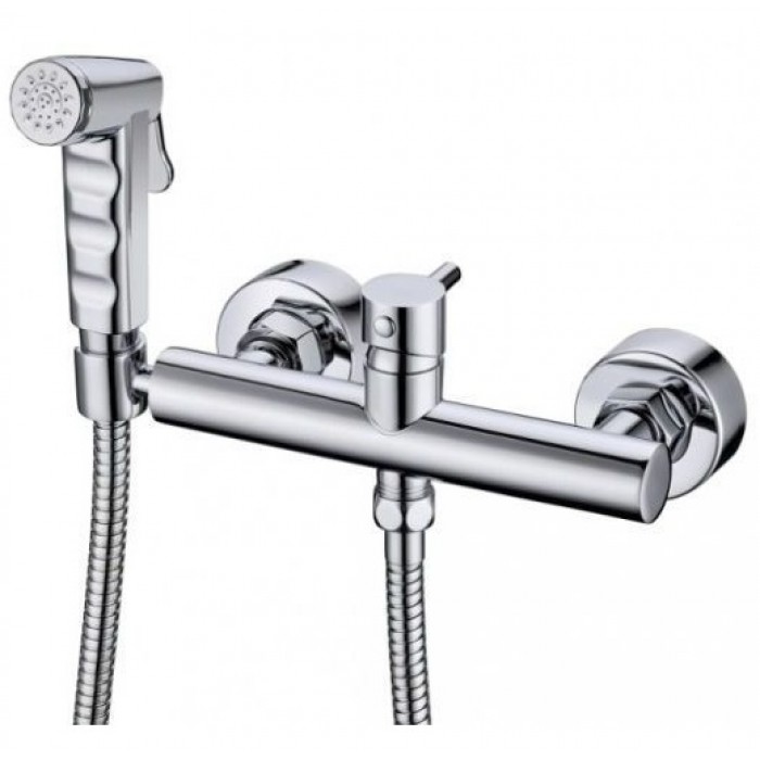 Гигиенический душ со смесителем Bravat D9140CP-RUS хром