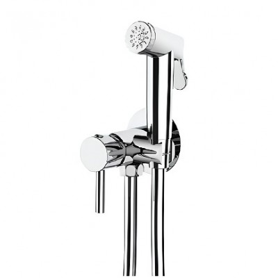 Гигиенический душ со смесителем Bravat D9151CP-ENG хром