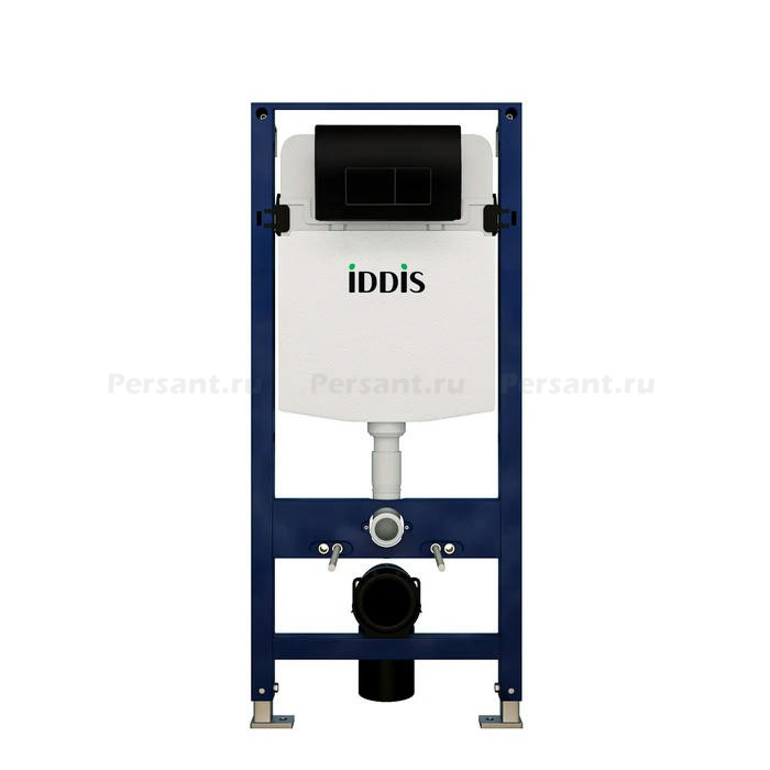 Инсталляция для унитаза Iddis Optima Home OPH00MBi32K с черной матовой клавишей смыва