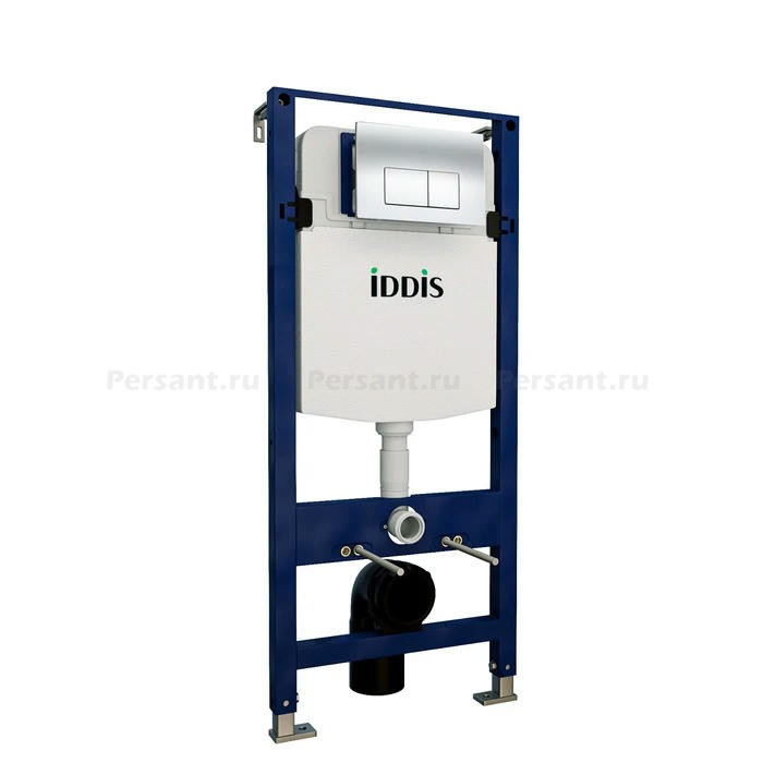 Инсталляция для унитаза Iddis Optima Home OPH00GCi32K с клавишей смыва хром
