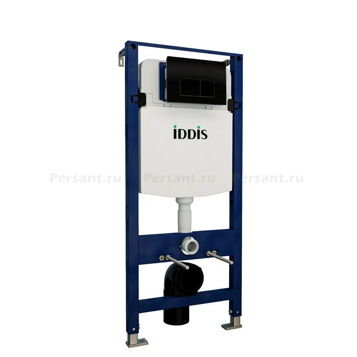 Инсталляция для унитаза Iddis Optima Home OPH00MBi32K с черной матовой клавишей смыва
