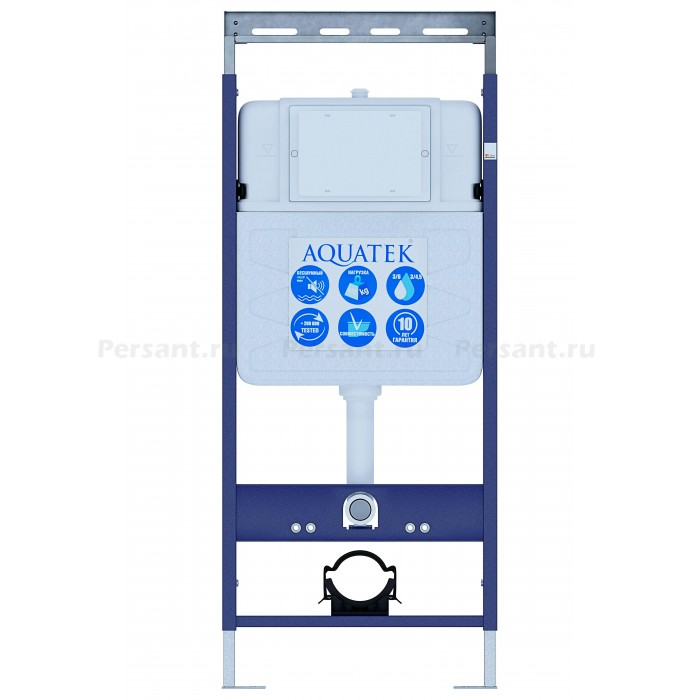 Инсталляция для унитаза Aquatek Easy Fix 50 INS-0000010 с верхней планкой