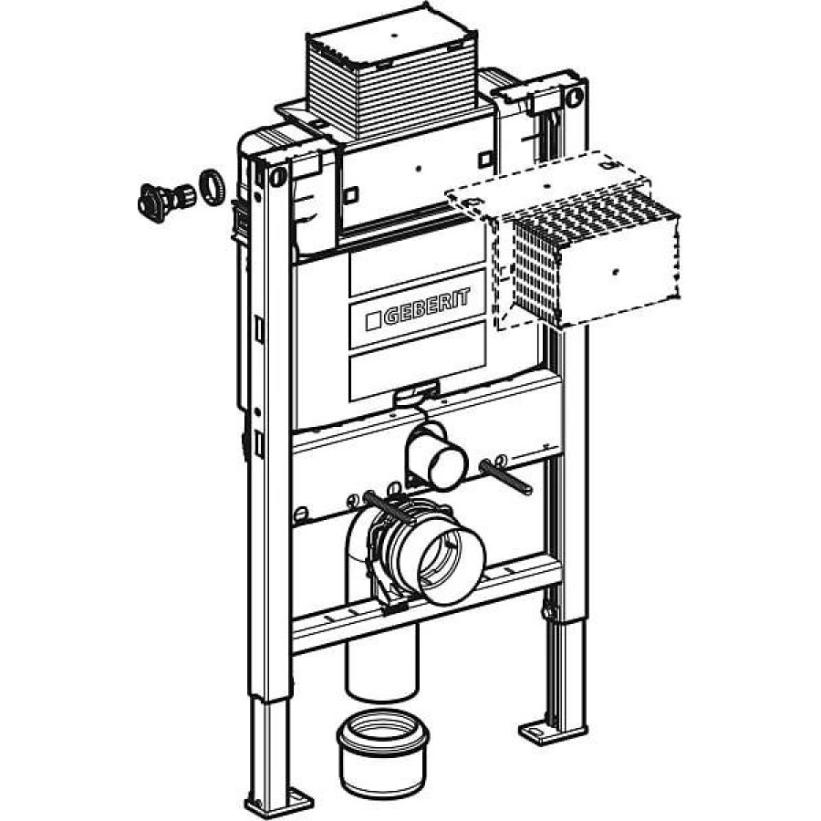 Инсталляция для унитаза Geberit Duofix Omega h82 111.003.00.1