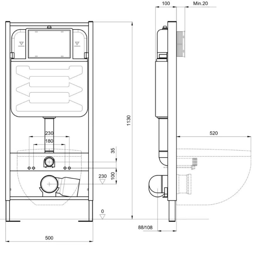 Комплект Set Aquatek Европа new унитаз Aquatek Европа AQ1106L-00