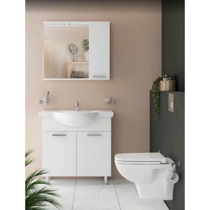 Комплект 4 в 1 VitrA S20 9004B003-7207 безободковый с сиденьем микролифт