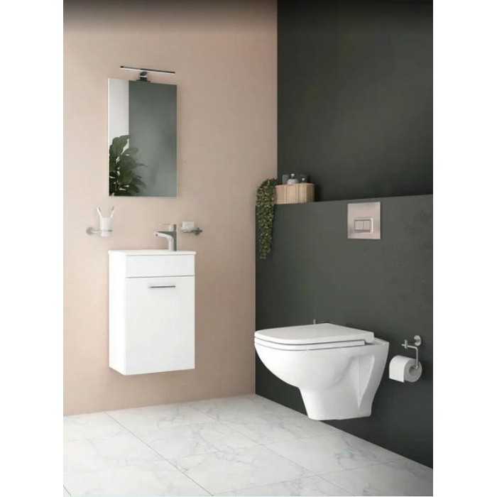 Комплект 4 в 1 VitrA S20 9004B003-7207 безободковый с сиденьем микролифт