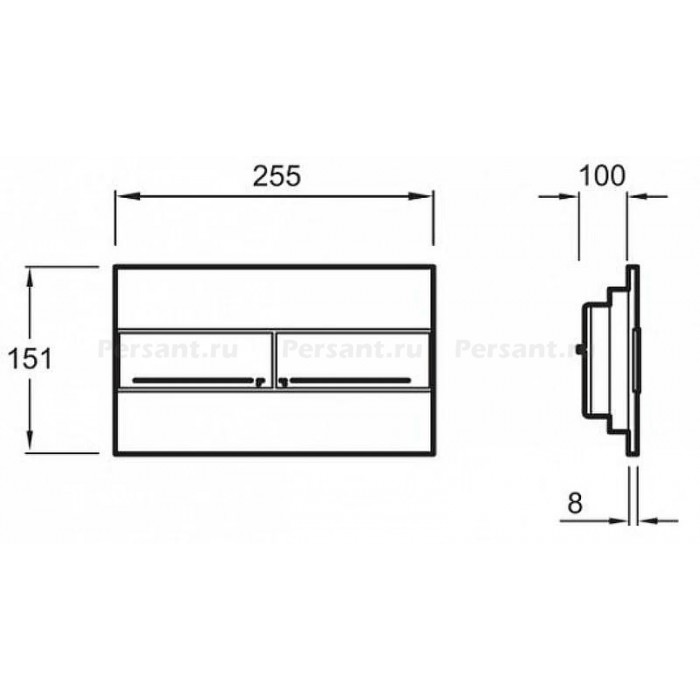 Унитаз c инсталляцией Jacob Delafon Patio Rimless E21734RU-00 сиденье дюропласт микролифт, клавиша хром