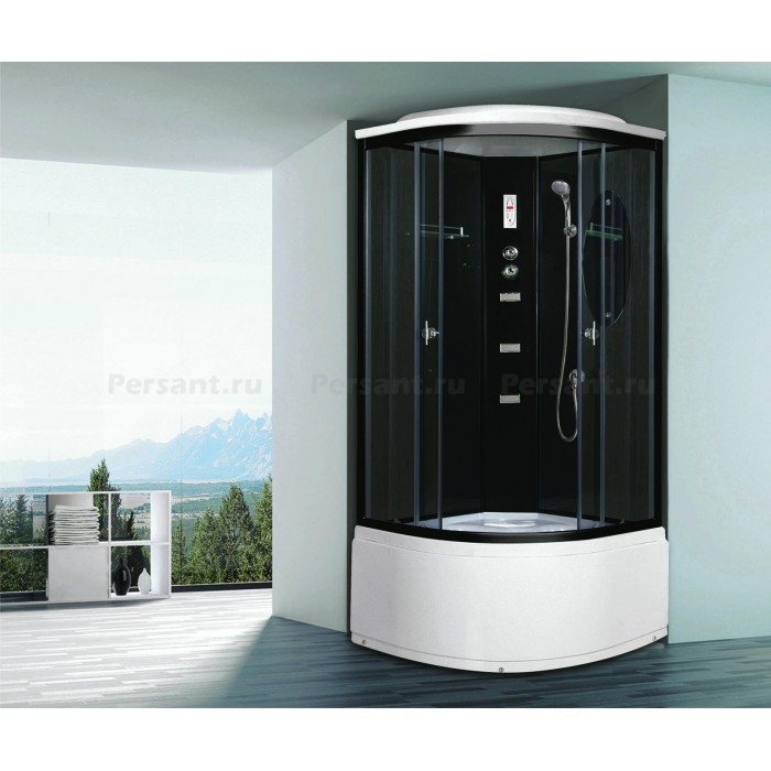 Душевая кабина Niagara Ultra NG-211-01N (90х90х220) высокий поддон, стекло тонированное