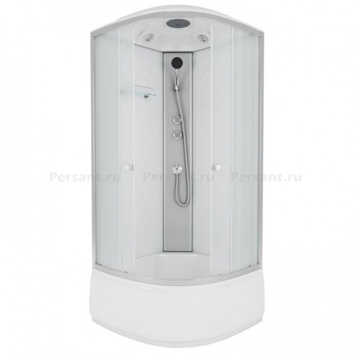 Душевая кабина Niagara Eco E100/40/MT (100х100х215) высокий поддон, стекло матовое