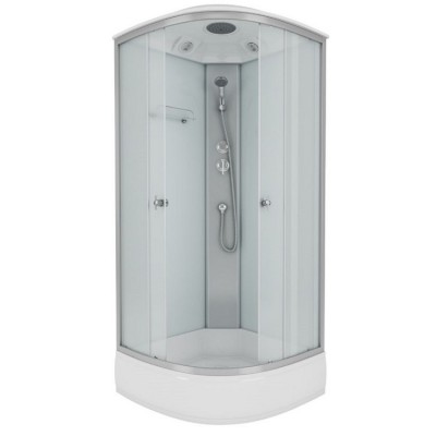 Душевая кабина Niagara Eco E90/26/MT (90х90х215) средний поддон, стекло матовое