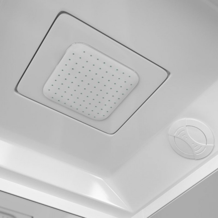 Душевая кабина Grossman Alba GR127R (90x120x225) дверь раздвижная, белый профиль