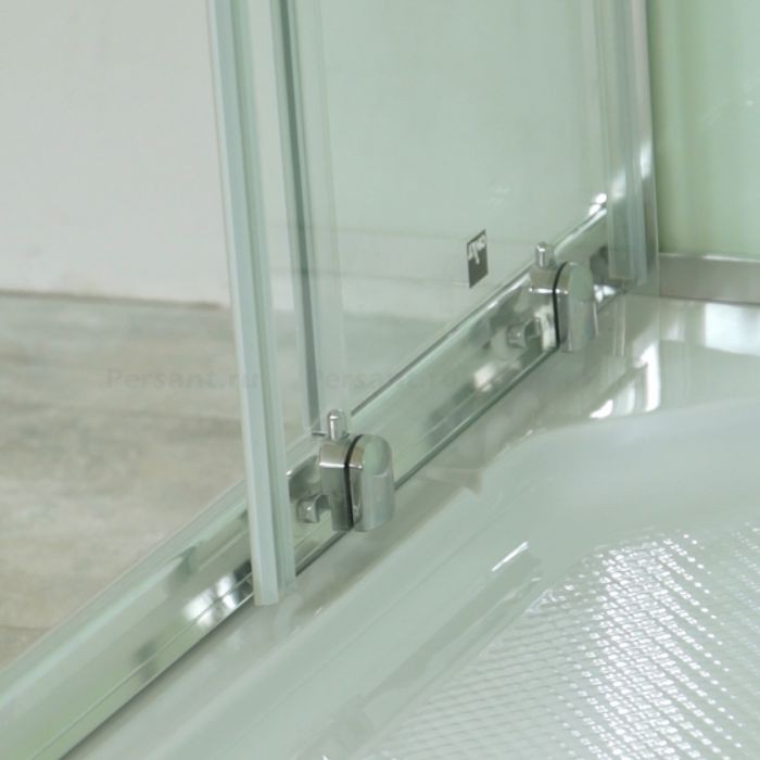 Душевая кабина Timo Premium 100x100 ILMA-101 стекло прозрачное, профиль хром
