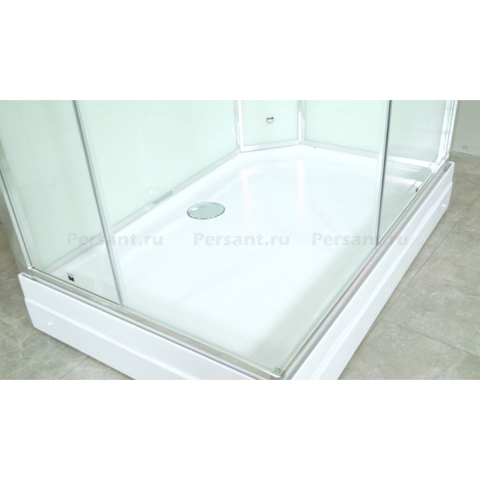 Душевая кабина Timo Premium 100x100 ILMA-101 стекло прозрачное, профиль хром