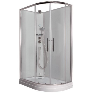 Душевая кабина Timo Premium 120x80 ILMA-902 L, стекло прозрачное, профиль хром, левостороняя