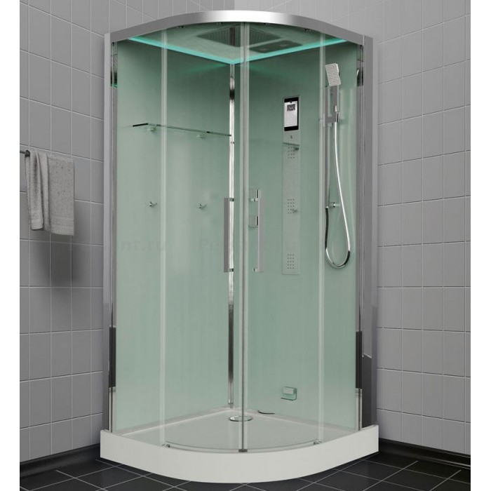 Душевая кабина Timo Premium 100x100 IMPI H-517 стекло прозрачное, профиль хром