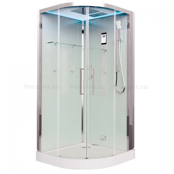 Душевая кабина Timo Premium 100x100 IMPI H-517 стекло прозрачное, профиль хром