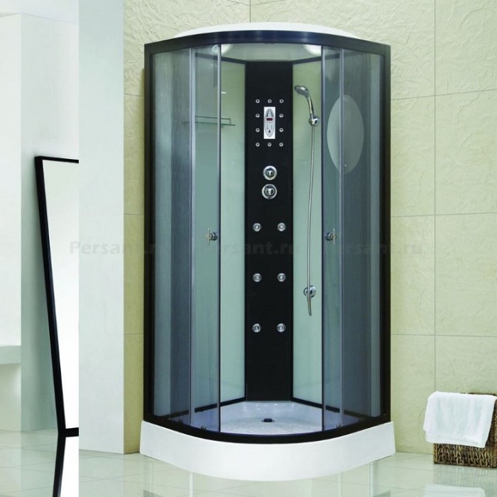 Душевая кабина Niagara Ultra NG-1902-01 (100х100х220) низкий поддон, стекло тонированное