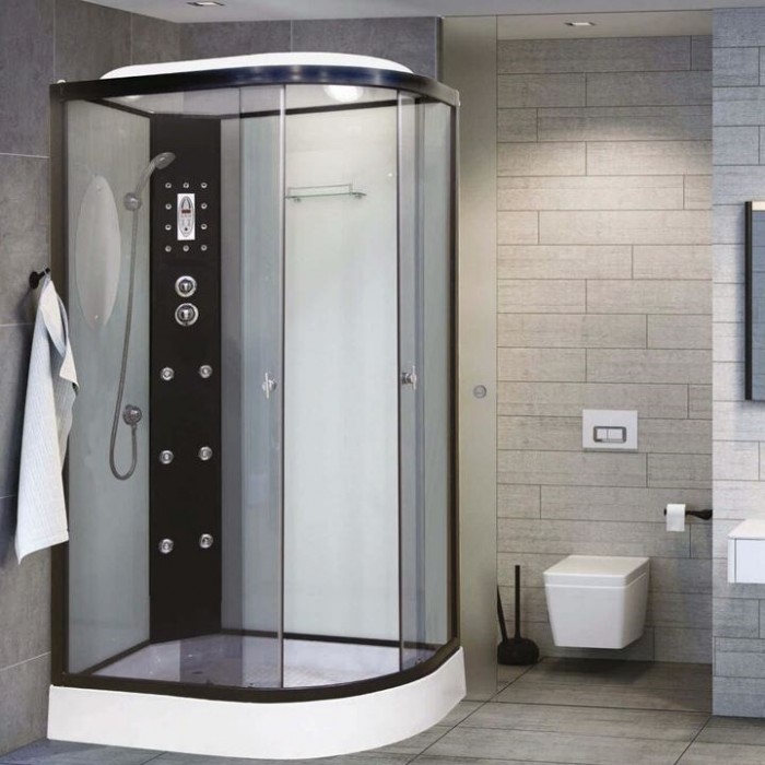 Душевая кабина Niagara Ultra NG-1903-01L (120х80х220) низкий поддон, стекло тонированное