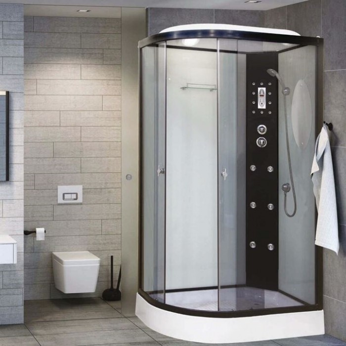 Душевая кабина Niagara Ultra NG-1903-01R (120х80х220) низкий поддон, стекло тонированное