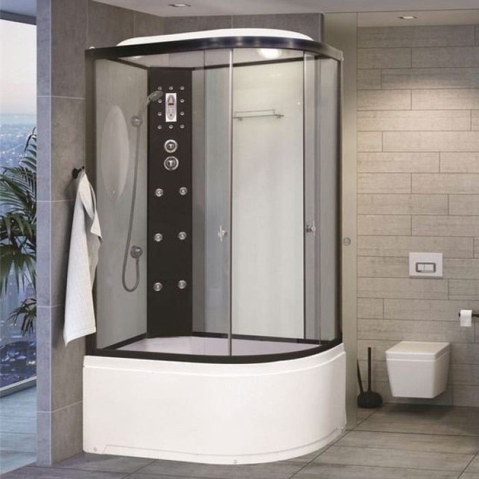 Душевая кабина Niagara Ultra NG-1910-01L (120х80х220) высокий поддон, стекло тонированное