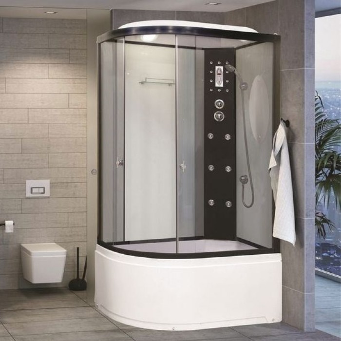 Душевая кабина Niagara Ultra NG-1910-01R (120х80х220) высокий поддон, стекло тонированное