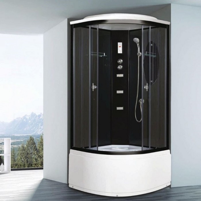 Душевая кабина Niagara Ultra NG-212-01N (100х100х220) высокий поддон, стекло тонированное