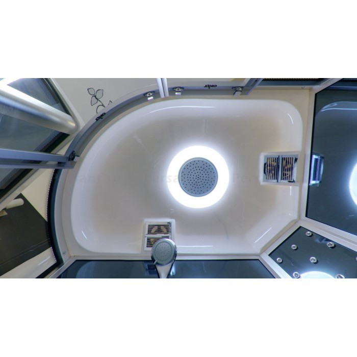 Душевая кабина Timo Standart 120x85 T-1120 L, стекло тонированное, левостороняя
