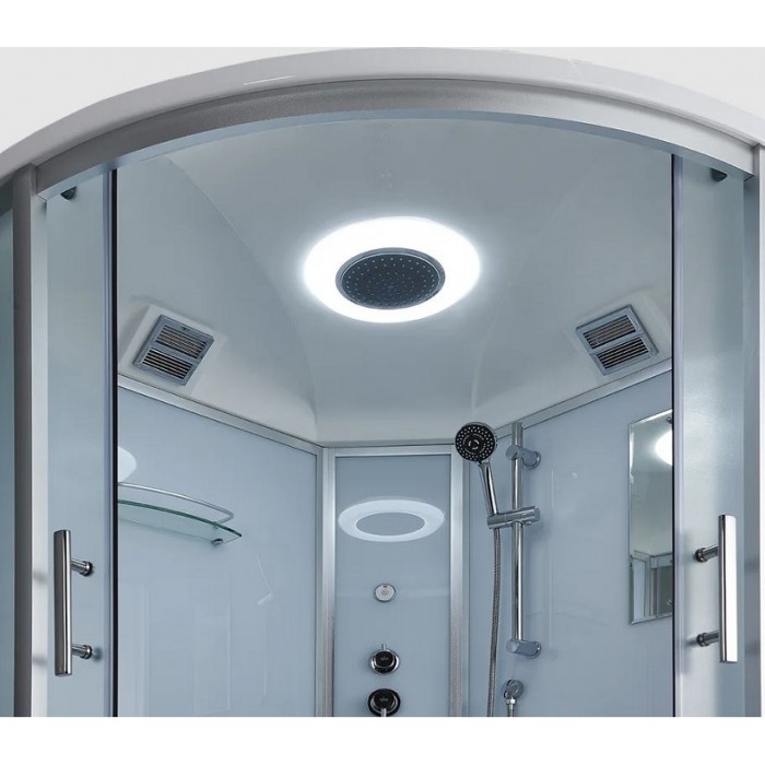 Душевая кабина Timo Standart 90x90 T-6609SF, стекло рифленое, профиль матовый хром