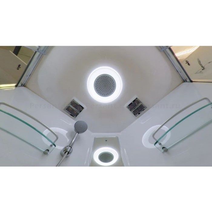 Душевая кабина Timo Lux 100x100 T-7700 стекло прозрачное, профиль хром