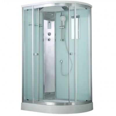 Душевая кабина Timo Comfort 120x85 T-8802LC, стекло прозрачное, профиль хром, левостороняя Душевая кабина Timo Comfort 120x85 T-8802LC, стекло прозрачное, профиль хром, левостороняя