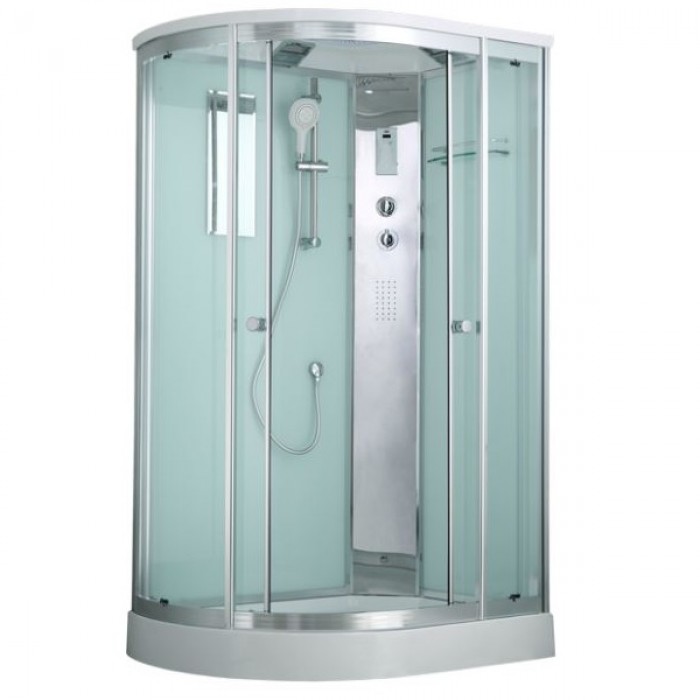 Душевая кабина Timo Comfort 120x85 T-8802 R F, стекло рифленое, правосторонняя