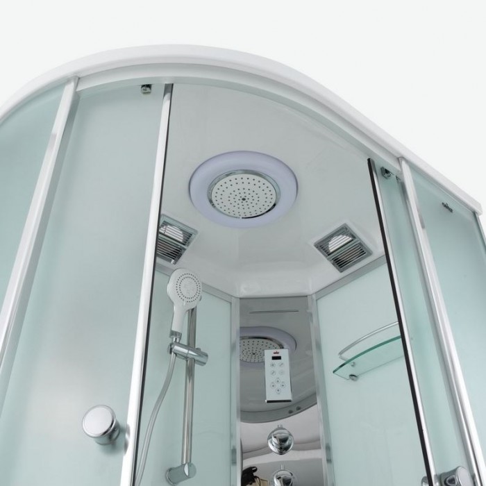 Душевая кабина Timo Comfort 120x85 T-8802 R F, стекло рифленое, правосторонняя