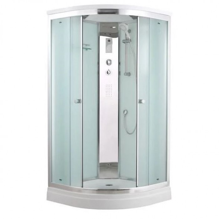 Душевая кабина Timo Comfort 90x90 T-8809 Fabric Glass, стекло рифленое