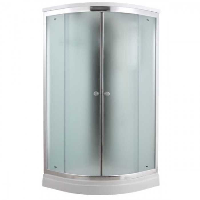 Душевая кабина Timo Comfort 90x90 T-8809 Fabric Glass, стекло рифленое