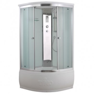 Душевая кабина Timo Comfort 90x90 T-8890 Fabric Glass, стекло рифленое