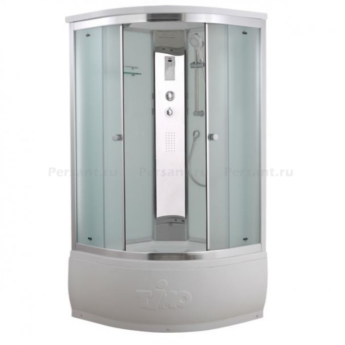 Душевая кабина Timo Comfort 90x90 T-8890 Fabric Glass, стекло рифленое