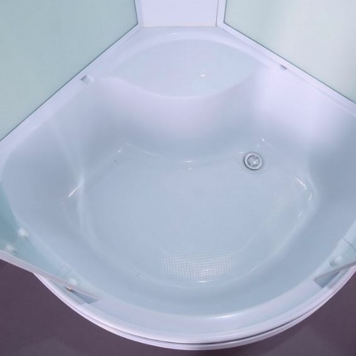 Душевая кабина Timo Eco 100x100 TE-0700, стекло рифленое