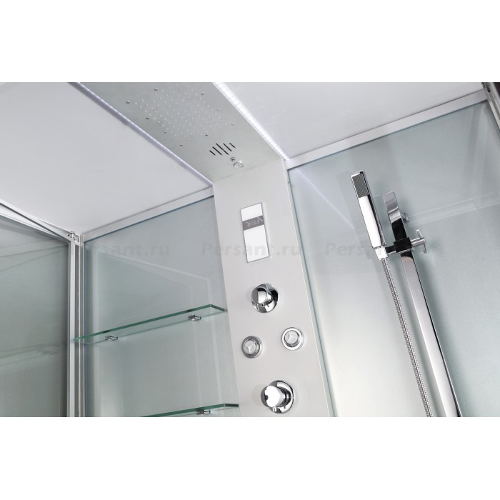 Душевой бокс Timo Lux 148x82 TL-1505 складные двери, профиль хром
