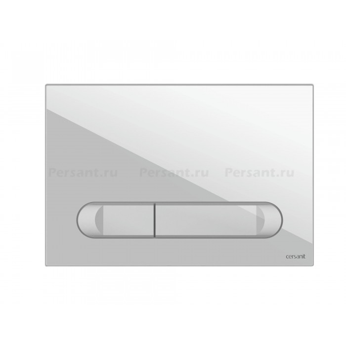 Кнопка смыва Cersanit Estetica для инсталляции PRO/VECTOR/LINK/HI-TEC пластик белый (64109)