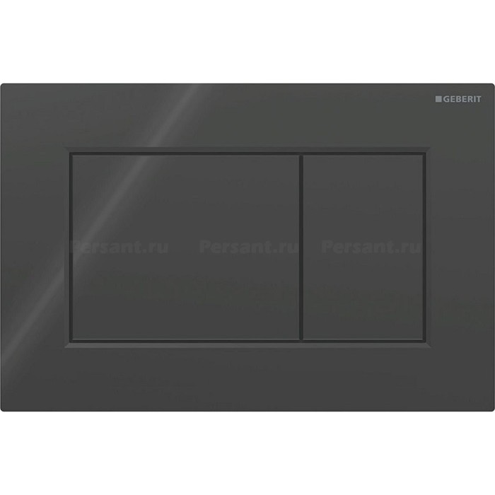 Клавиша смыва GEBERIT Sigma 01 черный глянец 115.660.DW.1