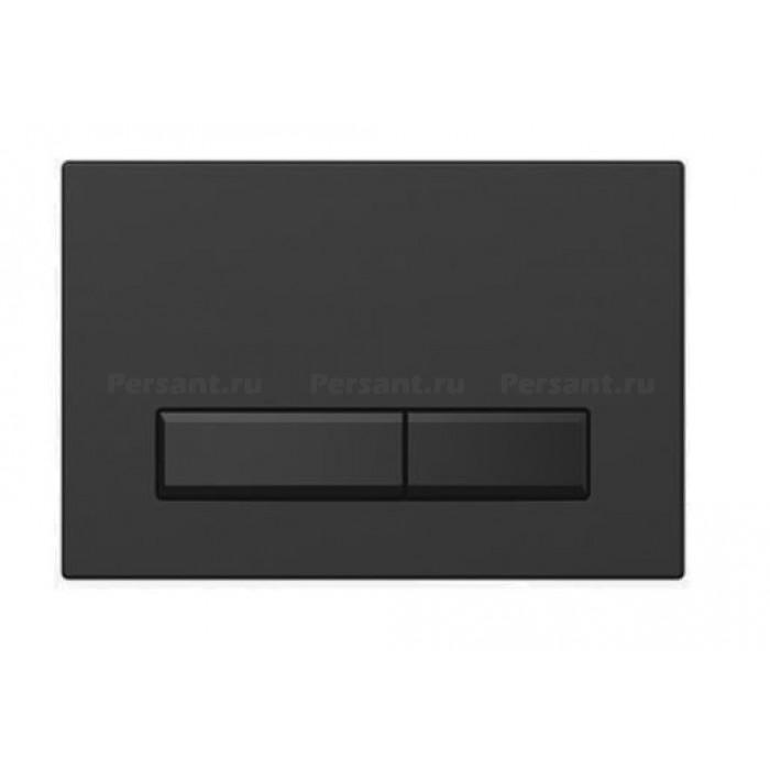 Клавиша смыва Aquatek Slim KDI-0000025 черный матовый