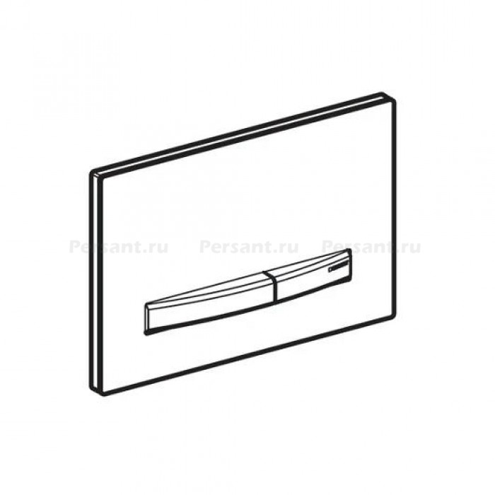 Кнопка смыва GEBERIT Sigma 50 New 115.788.JM.2 серый сланец/сталь
