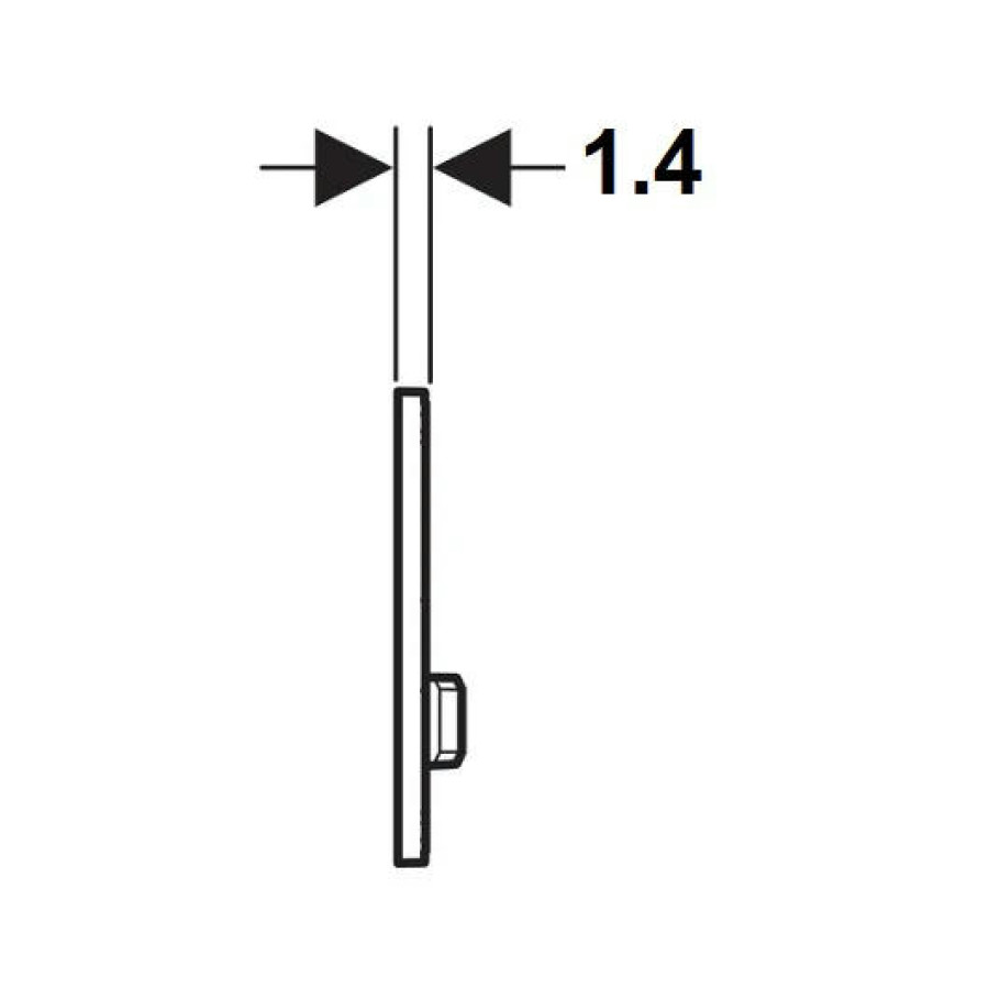 Кнопка смыва GEBERIT Sigma 50 New 115.788.JM.2