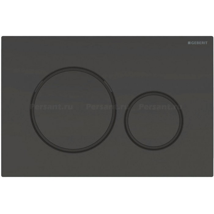 Кнопка смыва GEBERIT Sigma 20 115.882.DW.1 черный глянцевый лак