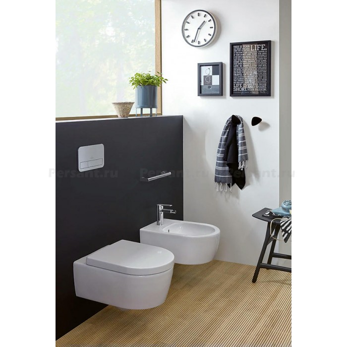 Клавиша смыва Villeroy & Boch ViConnect 92249061 хром