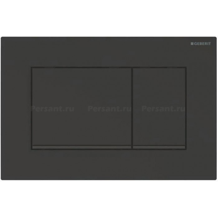 Кнопка смыва GEBERIT Sigma 30 115.883.16.1 черный матовый лак