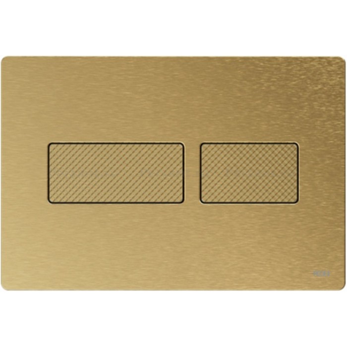 Клавиша смыва Tece TECEsolid 9240436 латунь, покрытие PVD с текстурой ромбы