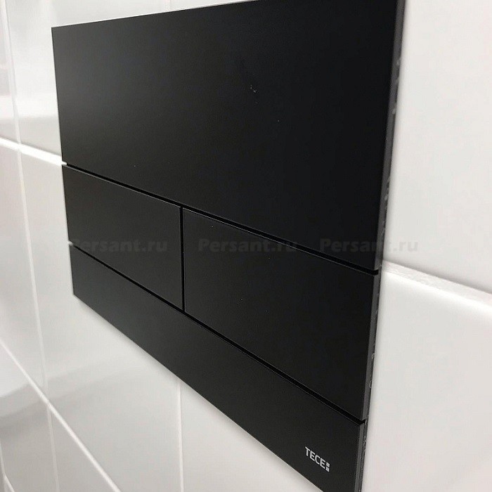 Клавиша смыва Tece TECEsquare II 9240833 черный сатин, нержавеющая сталь