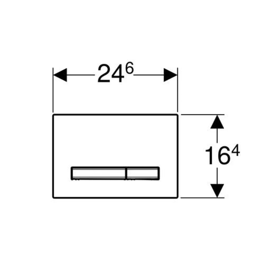 Кнопка смыва GEBERIT Sigma 50 New 115.788.JM.2