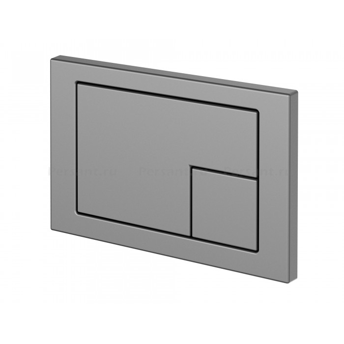 Клавиша смыва Cersanit Corner хром матовый, для инсталляции PRO/VECTOR/LINK/HI-TEC A64107